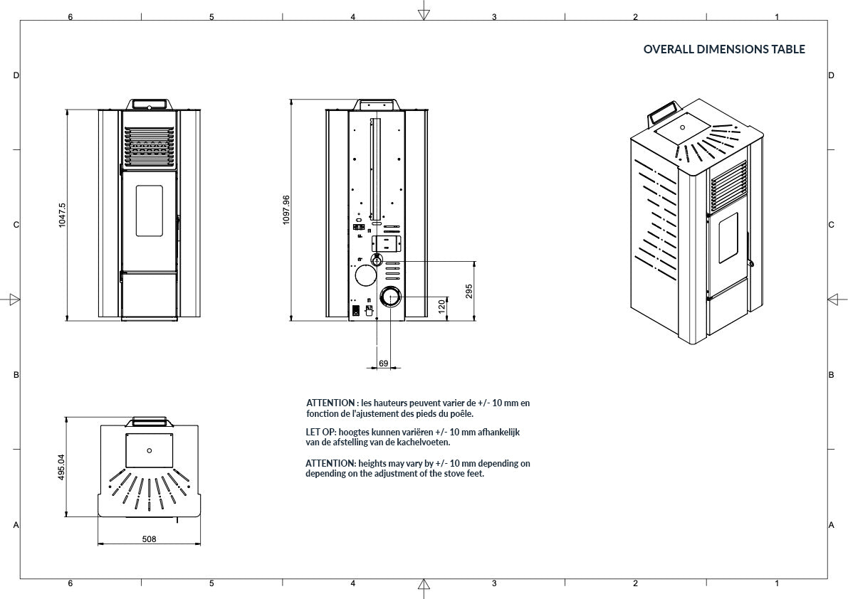 modèle poêle à pellets san diego vendu par Pellet Burn Geraardsbergen.